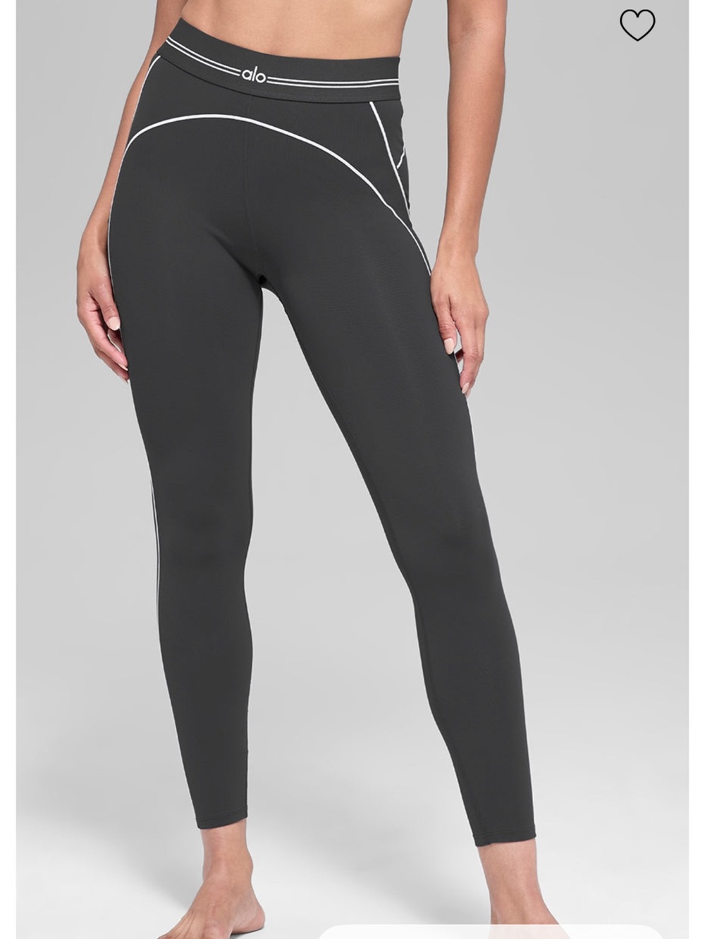 Airbrush High-Waist 7/8 Heart Throb Leggings